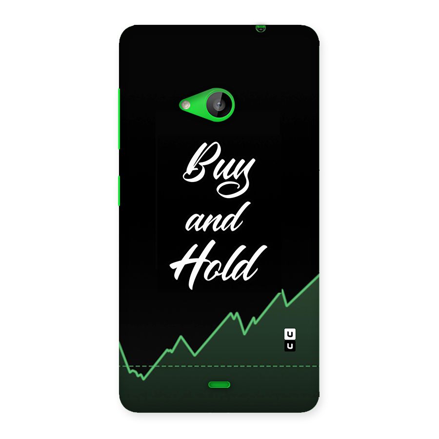 Investors Quote Buy and Hold Back Case for Lumia 535