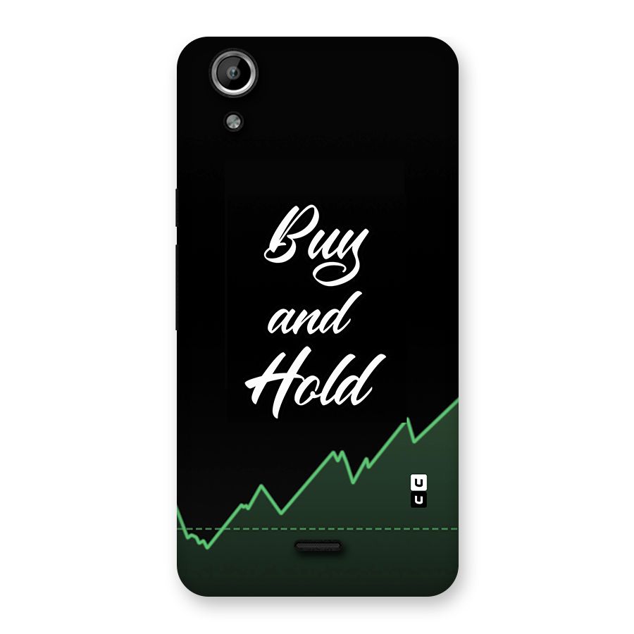Investors Quote Buy and Hold Back Case for Micromax Canvas Selfie Lens Q345