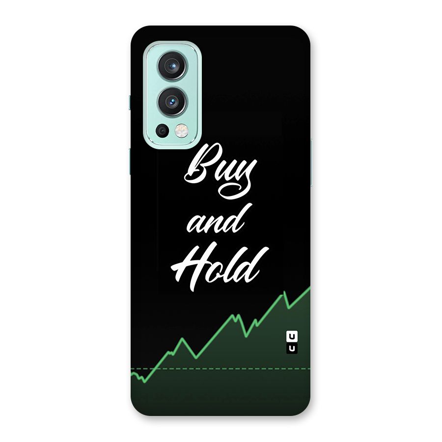 Investors Quote Buy and Hold Glass Back Case for OnePlus Nord 2 5G