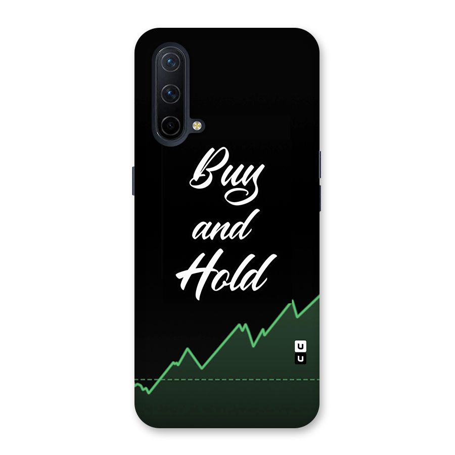 Investors Quote Buy and Hold Glass Back Case for OnePlus Nord CE 5G
