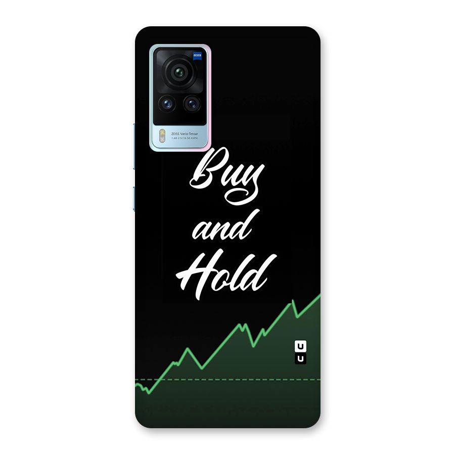 Investors Quote Buy and Hold Glass Back Case for Vivo X60 Pro