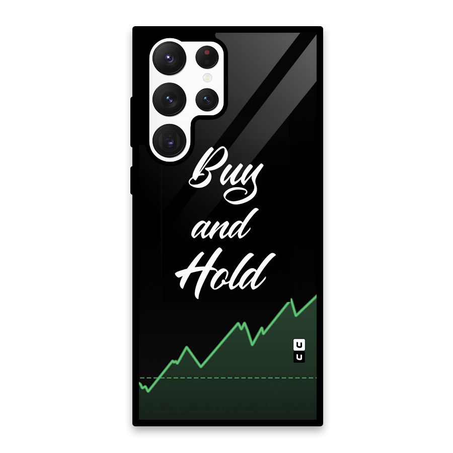 Investors Quote Buy and Hold Glass Back Case for Galaxy S22 Ultra 5G