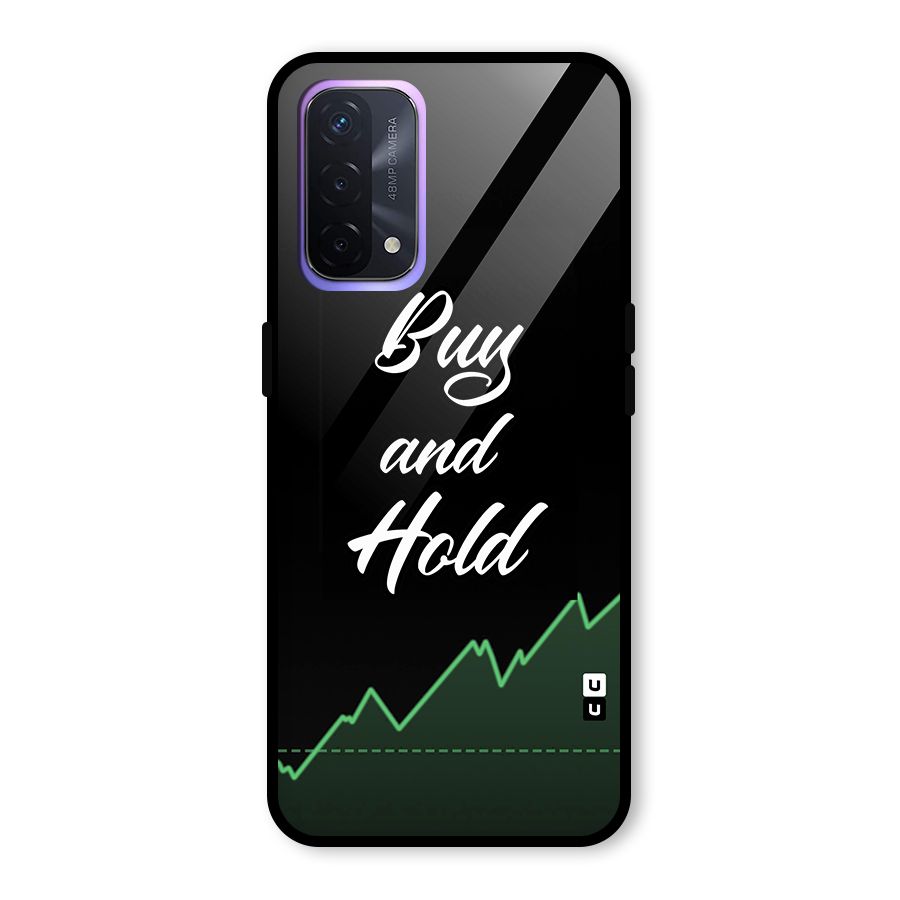 Investors Quote Buy and Hold Glass Back Case for Oppo A74 5G