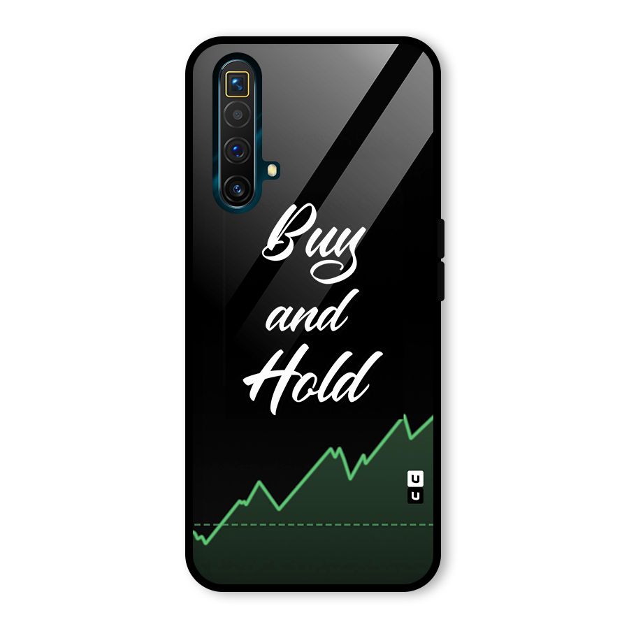 Investors Quote Buy and Hold Glass Back Case for Realme X3 SuperZoom