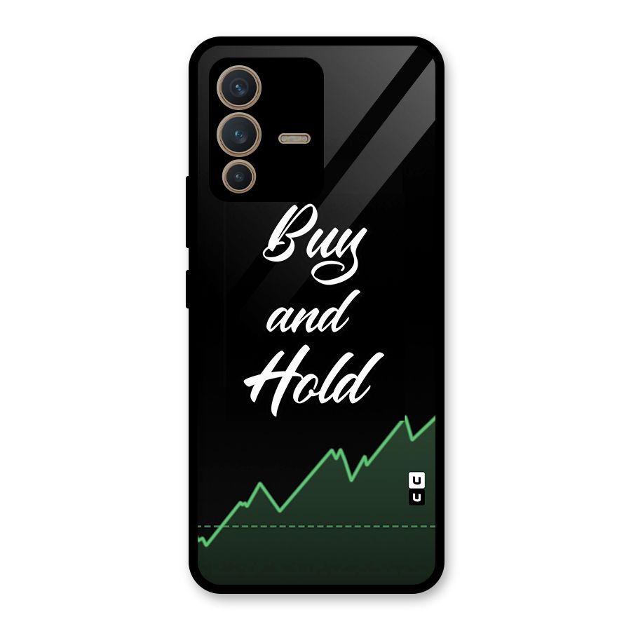 Investors Quote Buy and Hold Glass Back Case for Vivo V23 5G