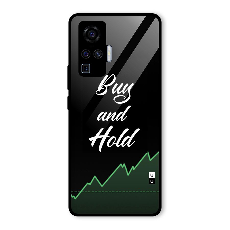 Investors Quote Buy and Hold Glass Back Case for Vivo X50 Pro