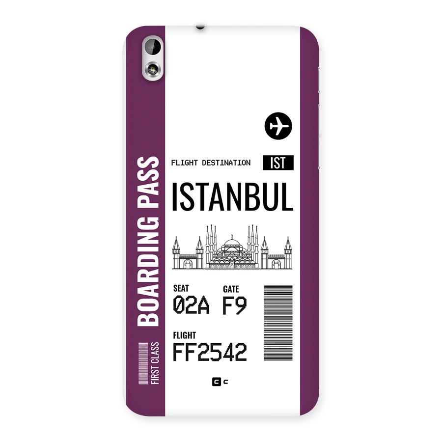 Istanbul Boarding Pass Back Case for Desire 816g