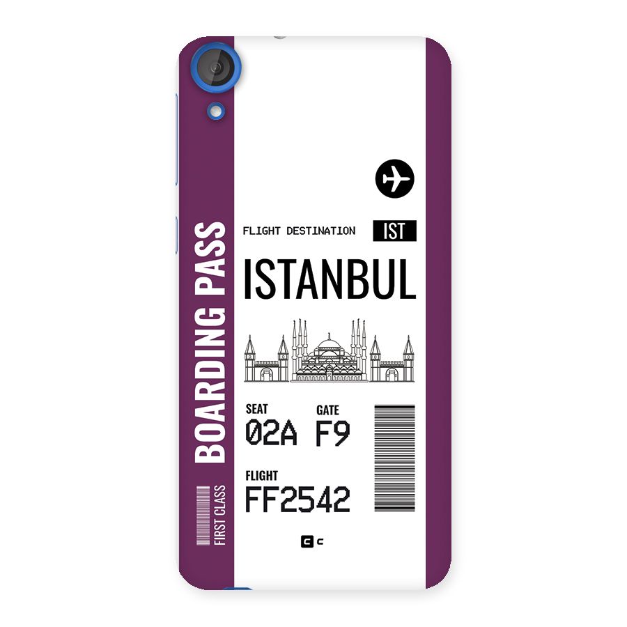 Istanbul Boarding Pass Back Case for Desire 820