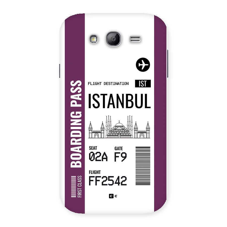 Istanbul Boarding Pass Back Case for Galaxy Grand