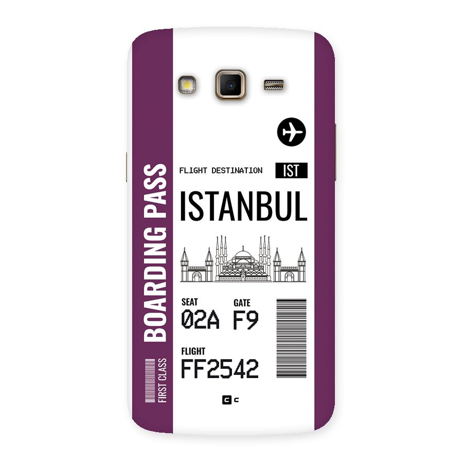 Istanbul Boarding Pass Back Case for Galaxy Grand 2
