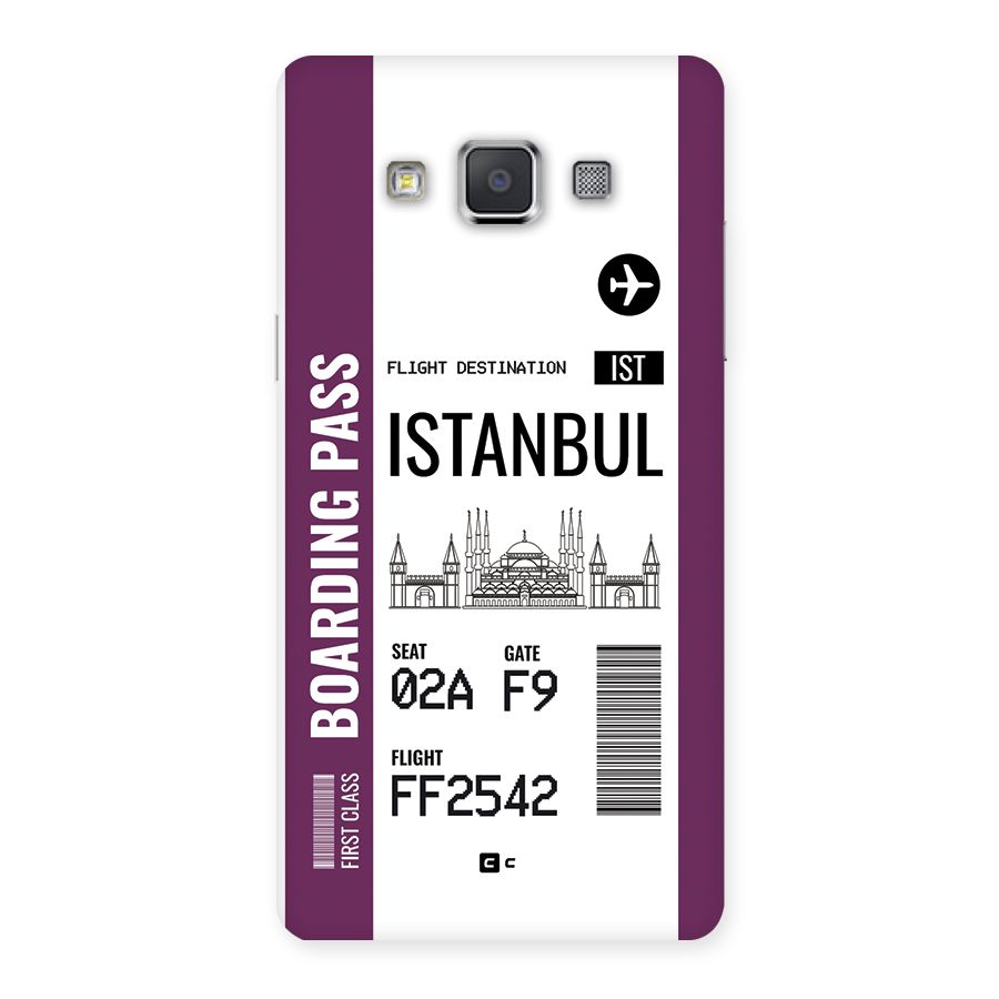 Istanbul Boarding Pass Back Case for Galaxy Grand 3