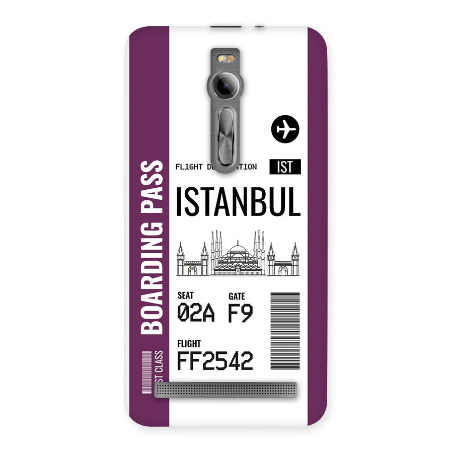 Istanbul Boarding Pass Back Case for Zenfone 2