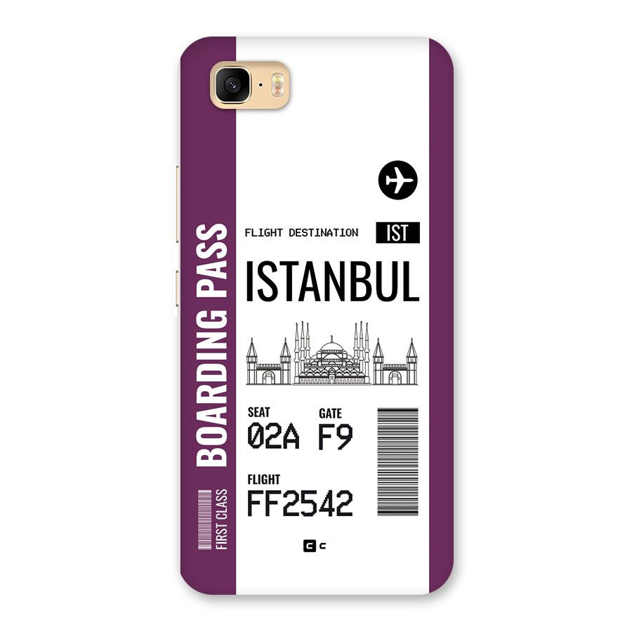 Istanbul Boarding Pass Back Case for Zenfone 3s Max