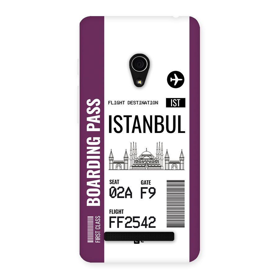 Istanbul Boarding Pass Back Case for Zenfone 5