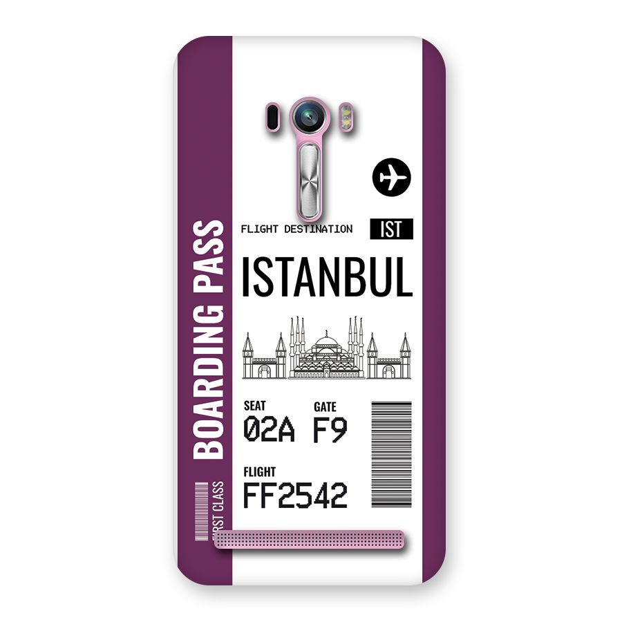 Istanbul Boarding Pass Back Case for Zenfone Selfie