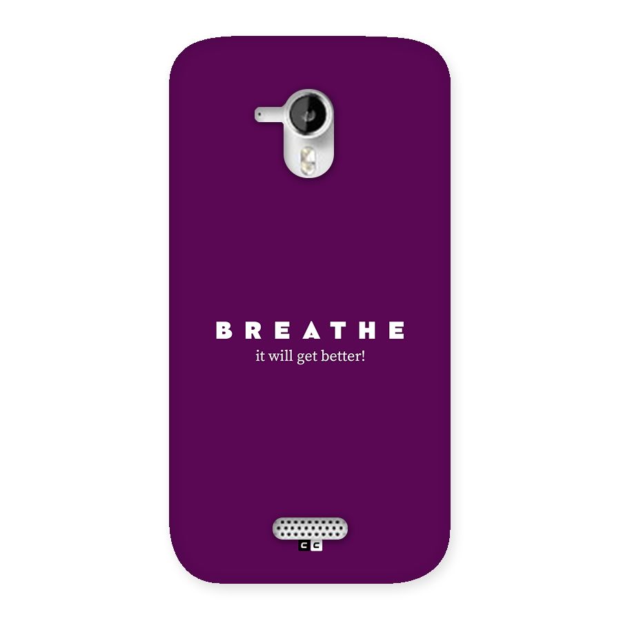 It Will Get Better Back Case for Canvas HD A116