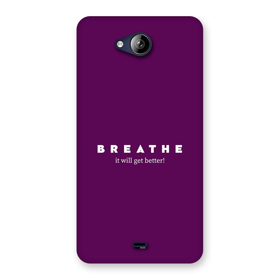 It Will Get Better Back Case for Canvas Play Q355