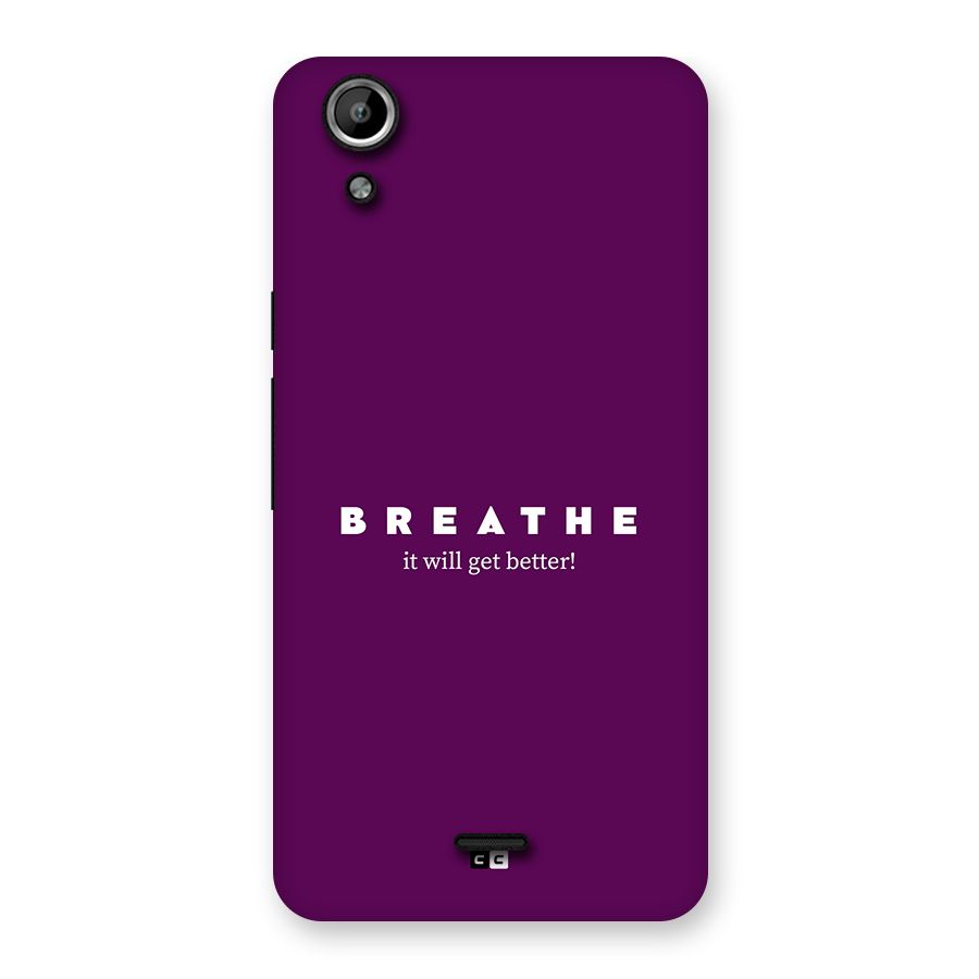 It Will Get Better Back Case for Canvas Selfie Lens Q345