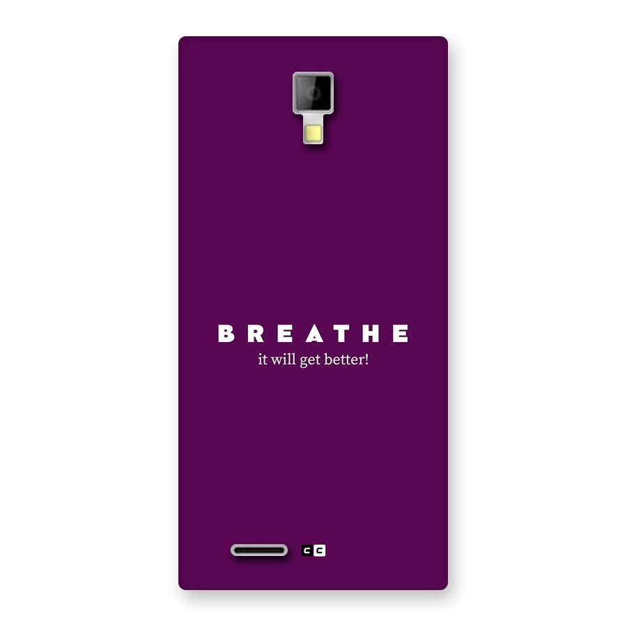 It Will Get Better Back Case for Canvas Xpress A99