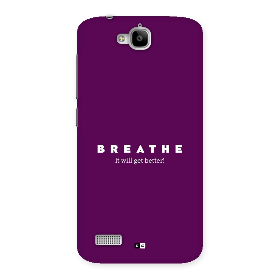 It Will Get Better Back Case for Honor Holly
