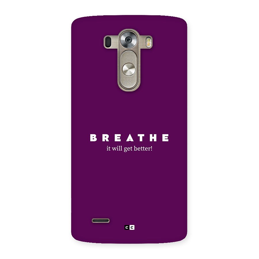 It Will Get Better Back Case for LG G3