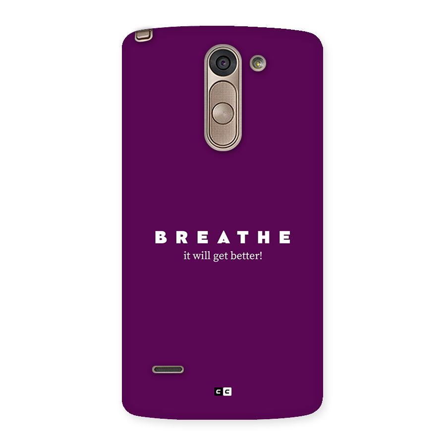 It Will Get Better Back Case for LG G3 Stylus