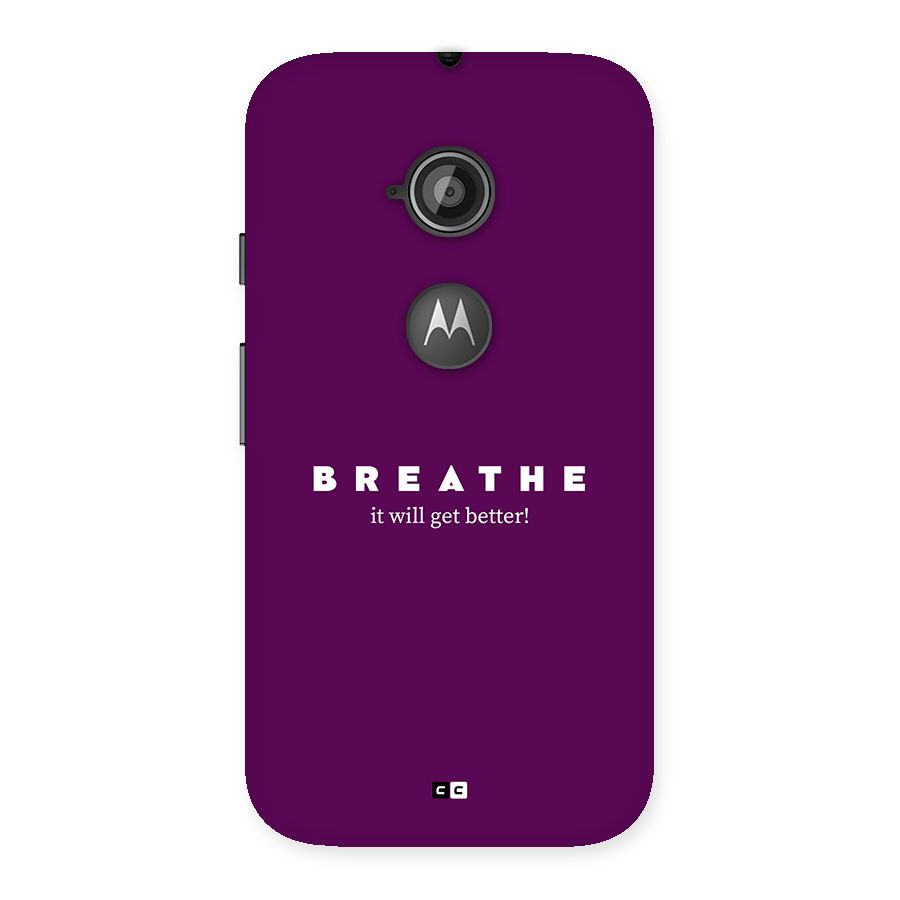 It Will Get Better Back Case for Moto E 2nd Gen