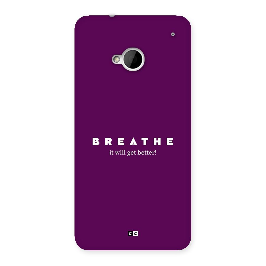 It Will Get Better Back Case for One M7 (Single Sim)