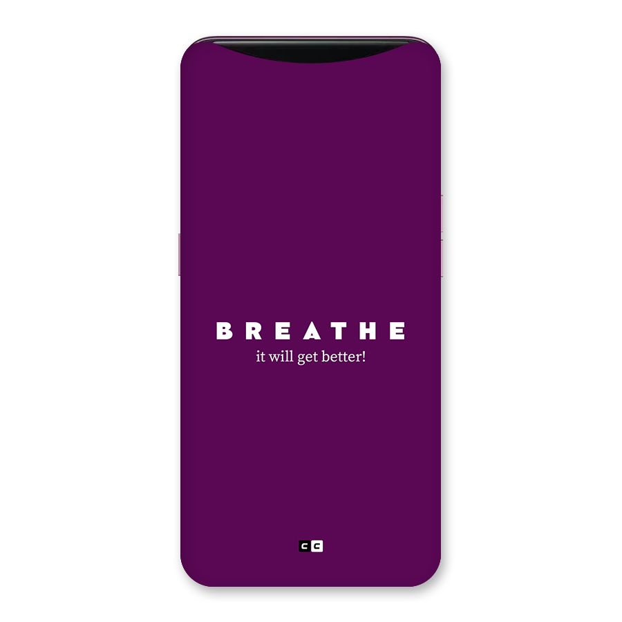 It Will Get Better Back Case for Oppo Find X