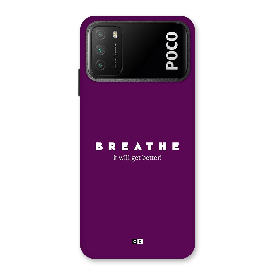 It Will Get Better Back Case for Poco M3