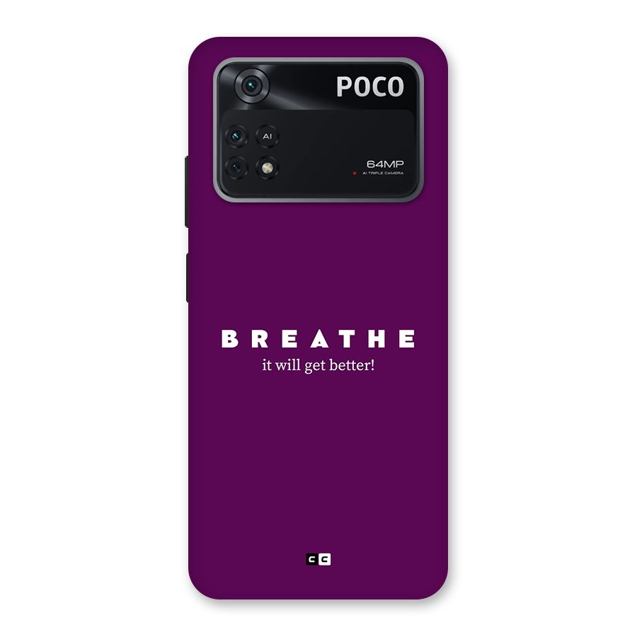 It Will Get Better Back Case for Poco M4 Pro 4G