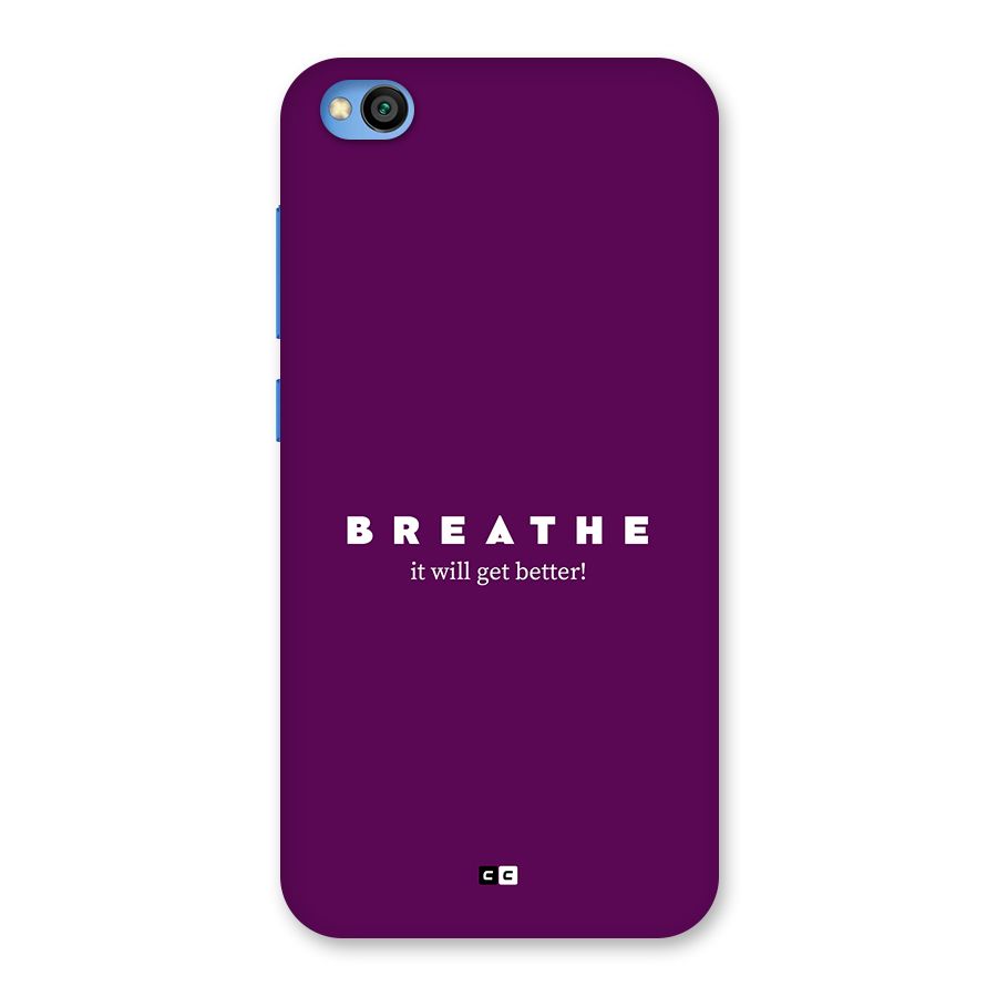 It Will Get Better Back Case for Redmi Go