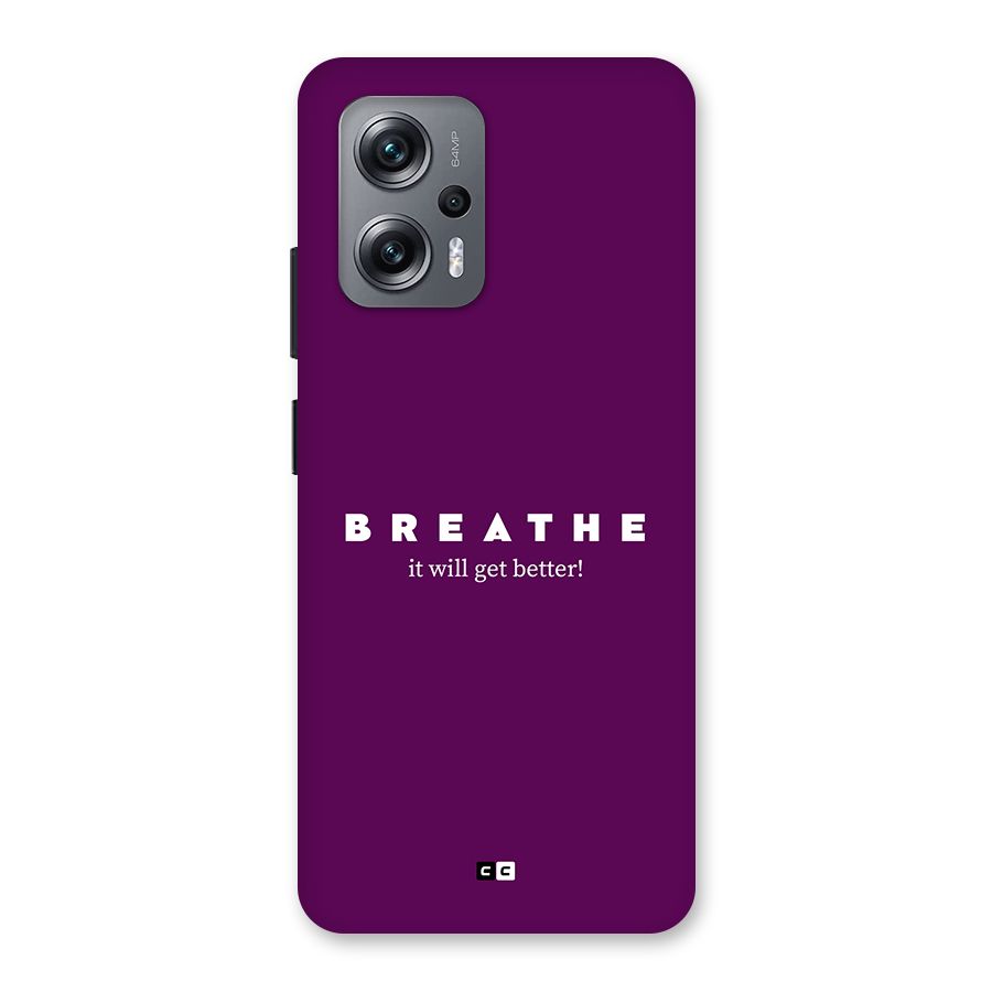 It Will Get Better Back Case for Redmi K50i