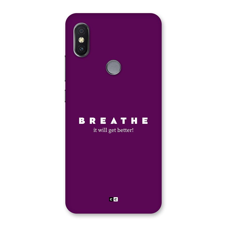 It Will Get Better Back Case for Redmi Y2