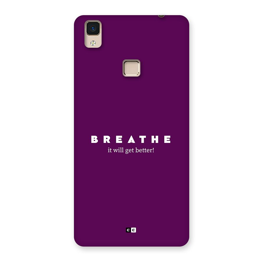 It Will Get Better Back Case for V3 Max