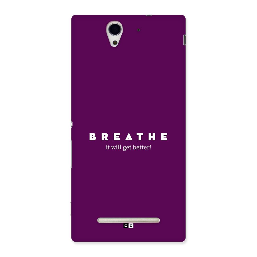 It Will Get Better Back Case for Xperia C3