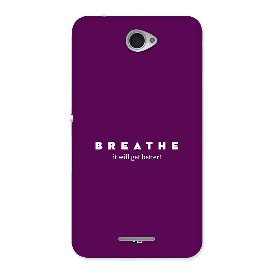 It Will Get Better Back Case for Xperia E4