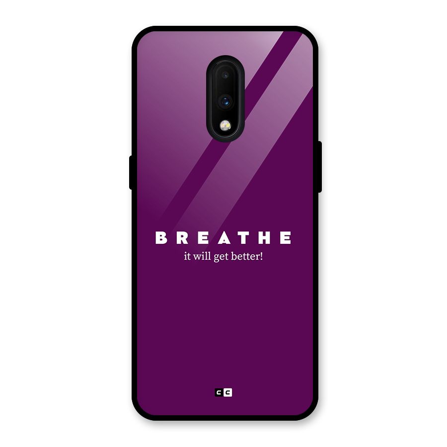 It Will Get Better Glass Back Case for OnePlus 7