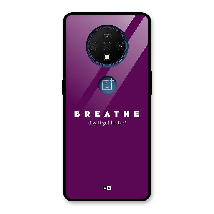 It Will Get Better Glass Back Case for OnePlus 7T