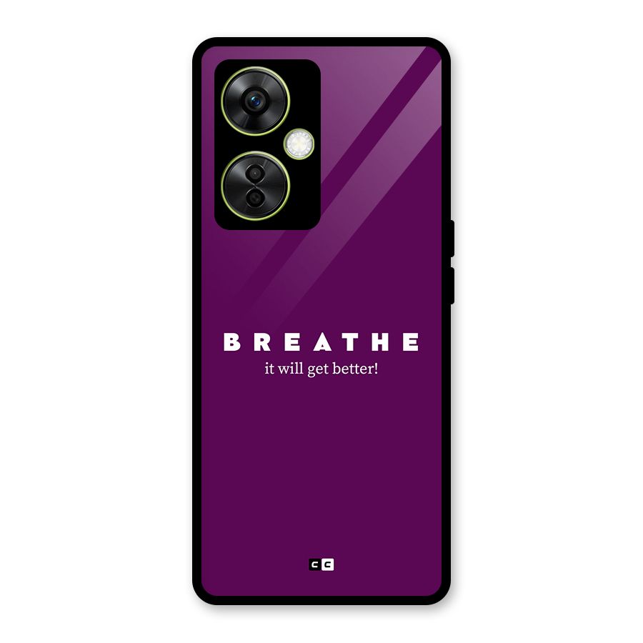 It Will Get Better Glass Back Case for OnePlus Nord CE 3 Lite