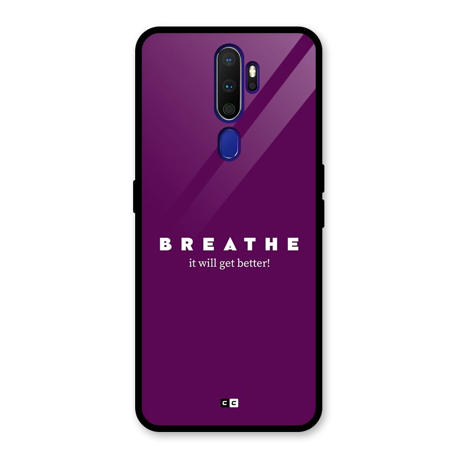 It Will Get Better Glass Back Case for Oppo A9 (2020)