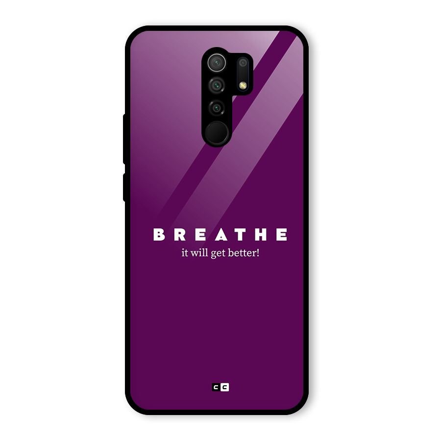 It Will Get Better Glass Back Case for Poco M2