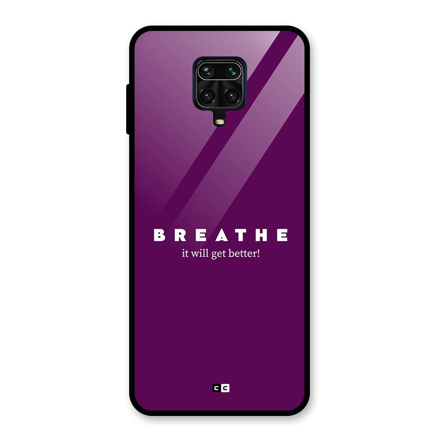 It Will Get Better Glass Back Case for Poco M2 Pro
