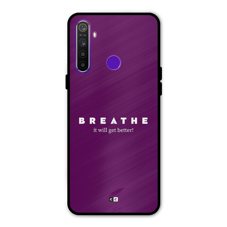 It Will Get Better Glass Back Case for Realme 5s