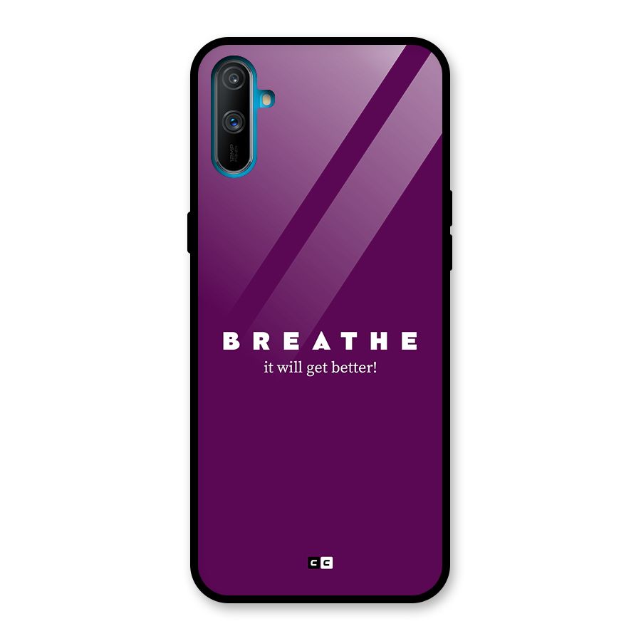 It Will Get Better Glass Back Case for Realme C3