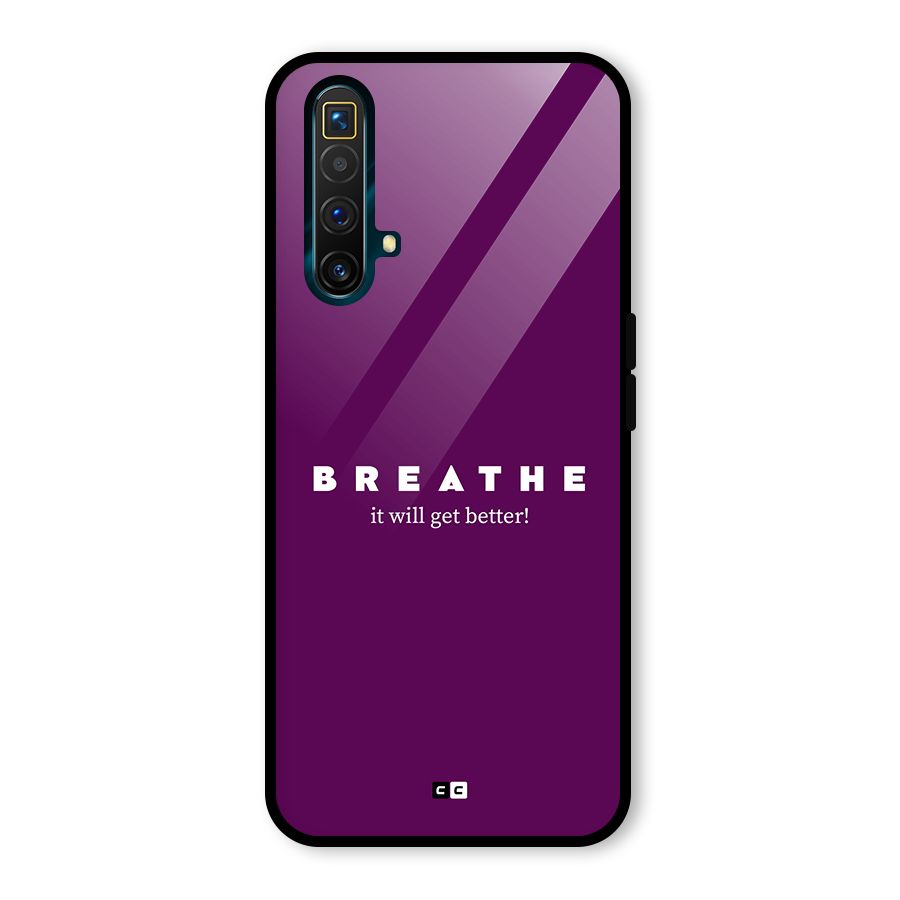 It Will Get Better Glass Back Case for Realme X3