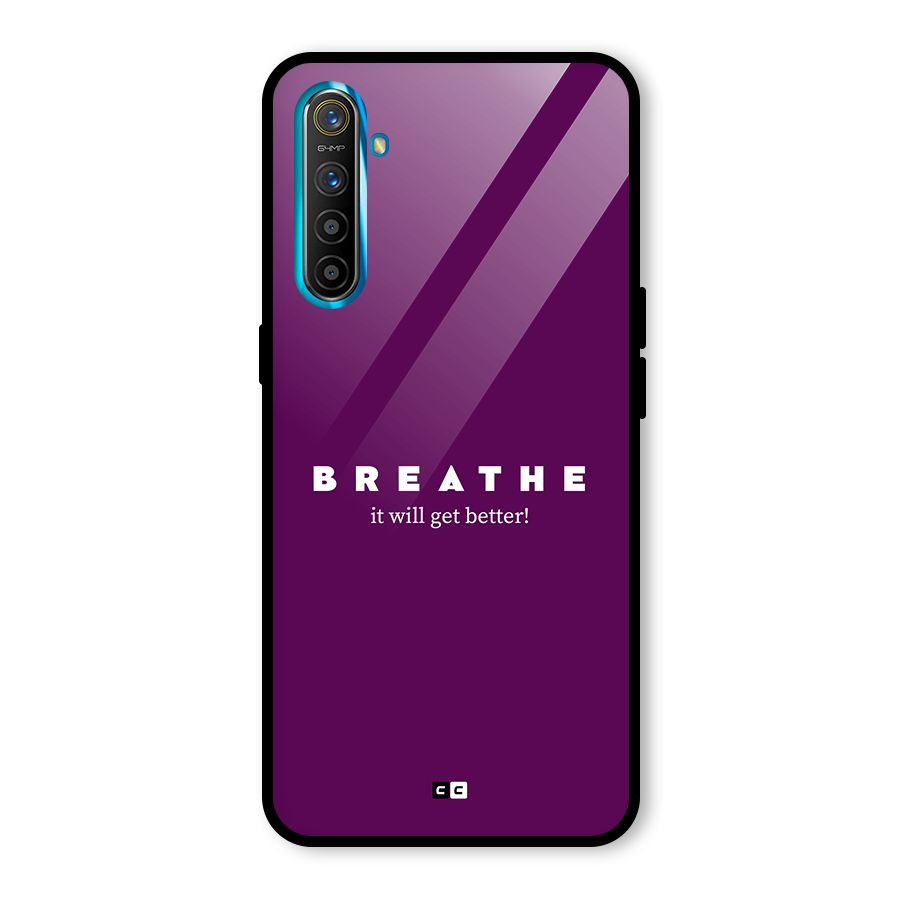 It Will Get Better Glass Back Case for Realme XT