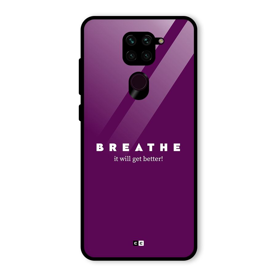 It Will Get Better Glass Back Case for Redmi Note 9