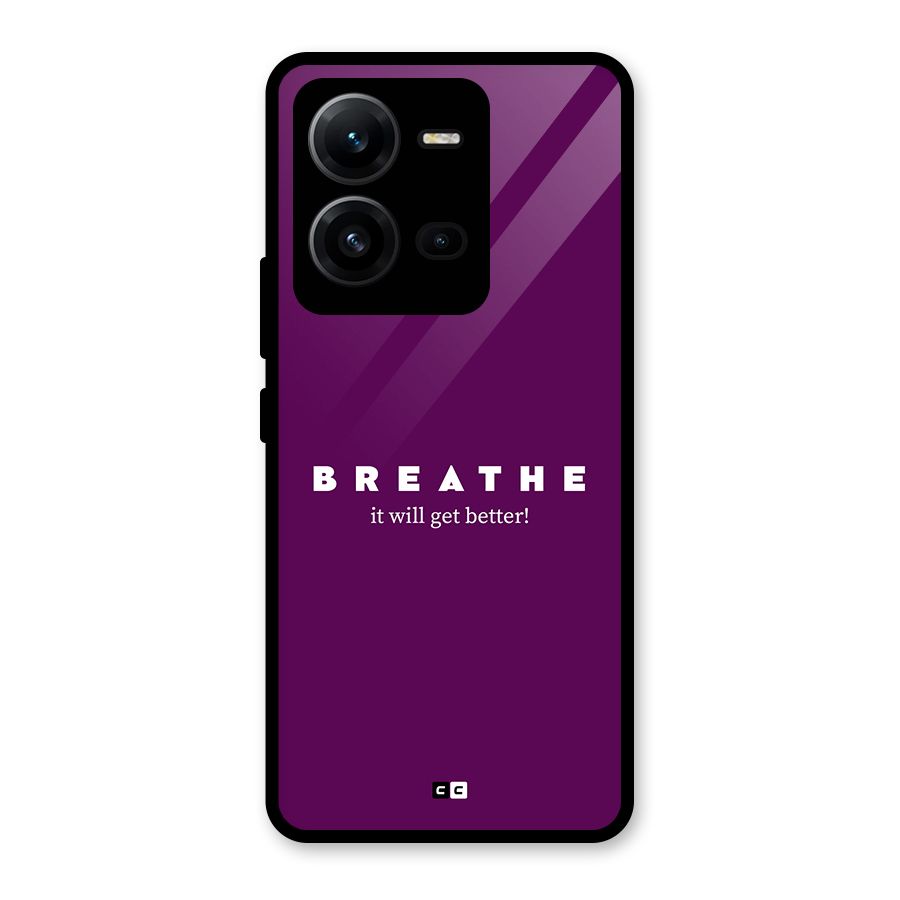 It Will Get Better Glass Back Case for Vivo V25