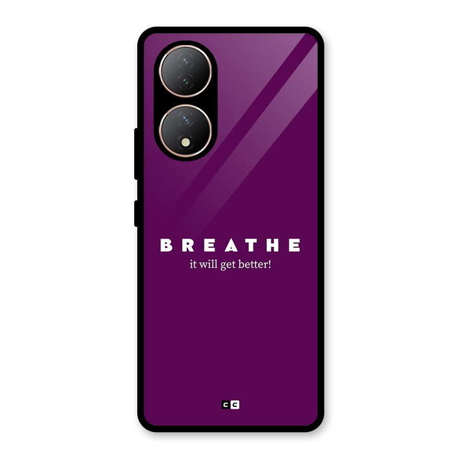 It Will Get Better Glass Back Case for Vivo Y100A